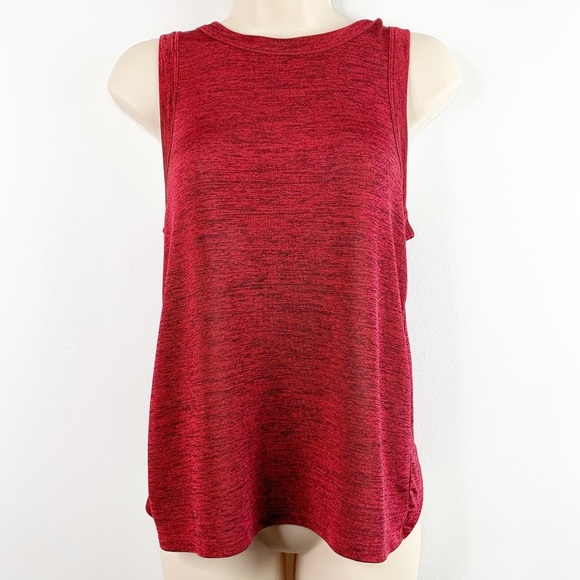 4/$25 Sam Edelman Isla Metallic Knit Burnout Tank - Picture 2 of 8